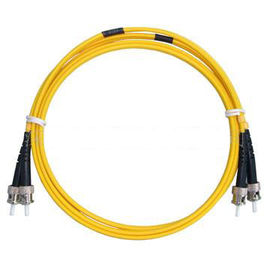 Fiber Optic Patch Cord ST-ST Single mode , Simplex(SM SX) easy for operation for FTTX + LAN