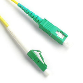 1, 2, 3 meter or customized PC, UPC, APC LC SM Fiber Optic Patch Cord ≥45 dB return loss