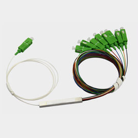 Return Loss>45dB Multimode Fiber Optic Splitter used in LAN, PON, and Optic-fiber Sensors