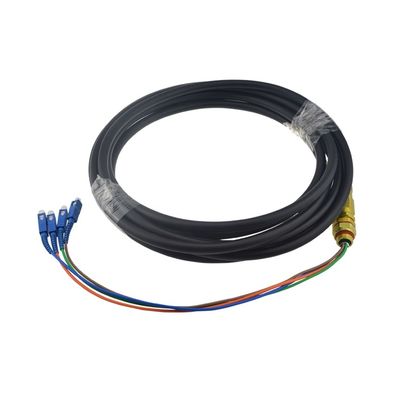 24 36 Core Outdoor Waterproof Armoured Fiber Optic Pigtail