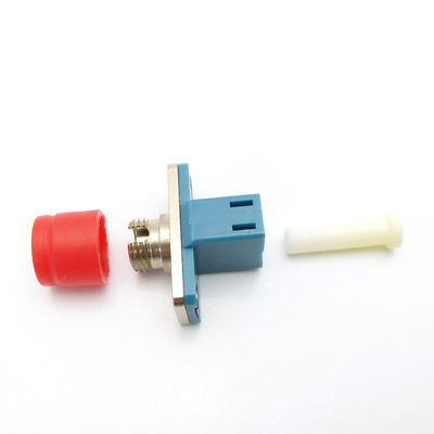 Rectangle Female To Female Hybrid Simplex Lc To Fc Adapter