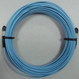 Singlemode Or Multimode 1M, 3M, 5M, Customized Yelow color MPO Fiber Optic Patch Cord