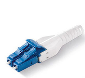 싱글모드 광섬유 연결관 LC/UPC 쌍신회로 Uniboot 섬유 케이블 연결관